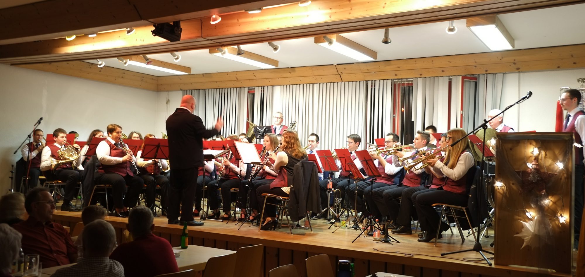 Jahreskonzert des Musikvereins „Gut Klang“ Leinstetten e.V. im Lindensaal in Leinstetten am Samstag, den 7. Dezember 2019