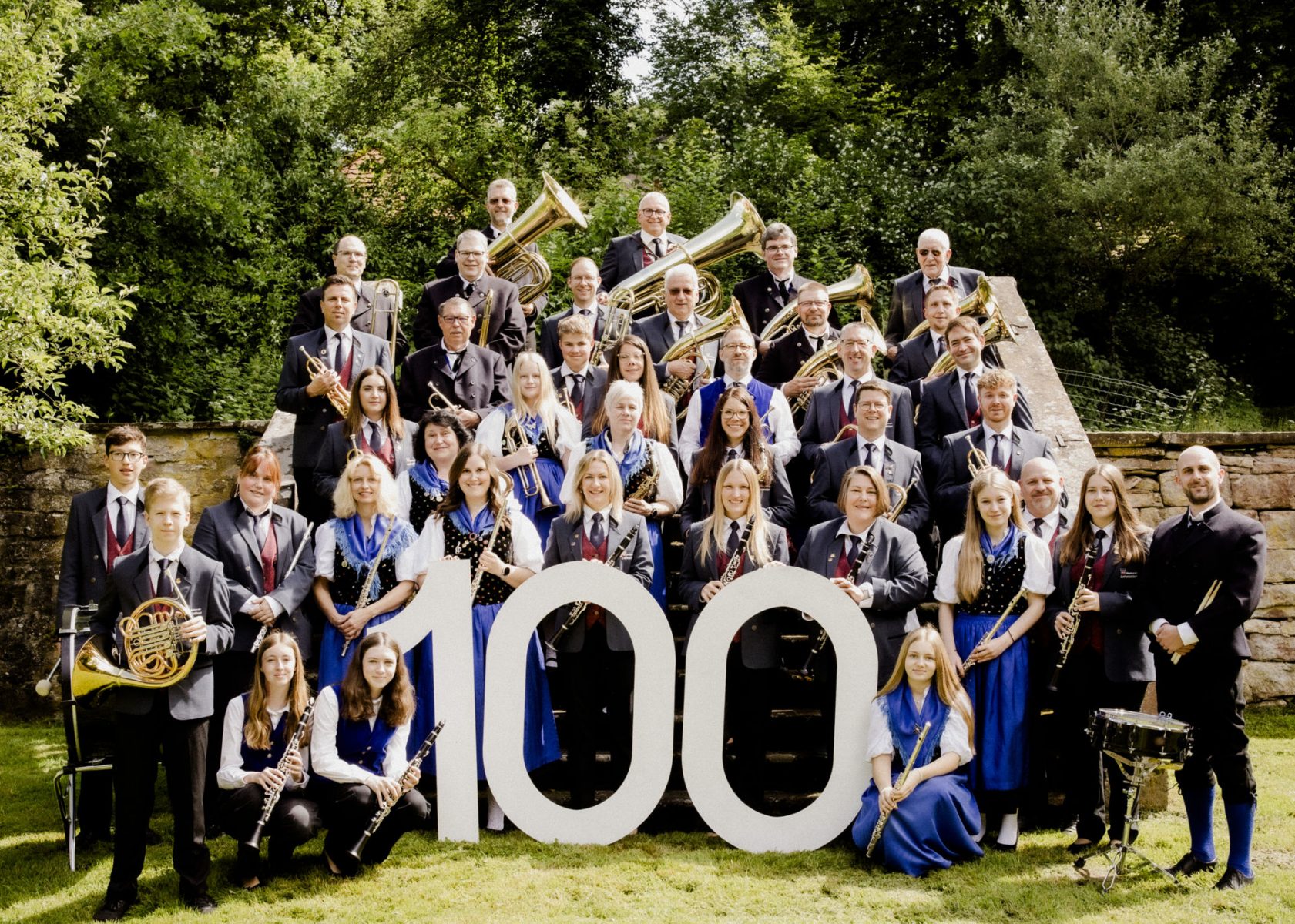 Der Musikverein "Gut Klang" Leinstetten wird 100 Jahre alt