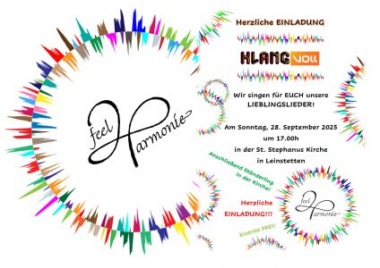 feelHarmonie Konzertabend - Musik die verbindet