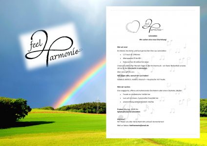 feelHarmonie sucht neue Chorleitung